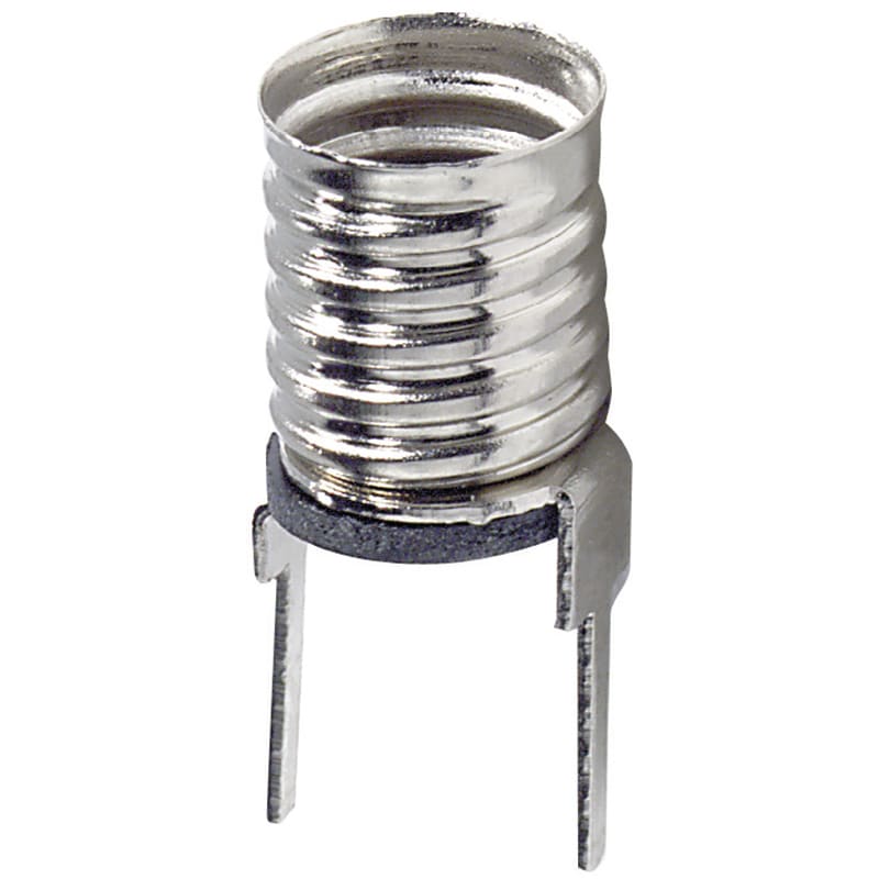 ELCART DISTRIBUTION - PORTALAMPADE ATTACCO E10 OTTONE