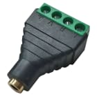 ELCART DISTRIBUTION - ADAT.PRESA AUDIO 3,5 4P VIDEOSORV