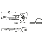 ELCART DISTRIBUTION - PINZA TAGL.PREF.PNR-5000 D