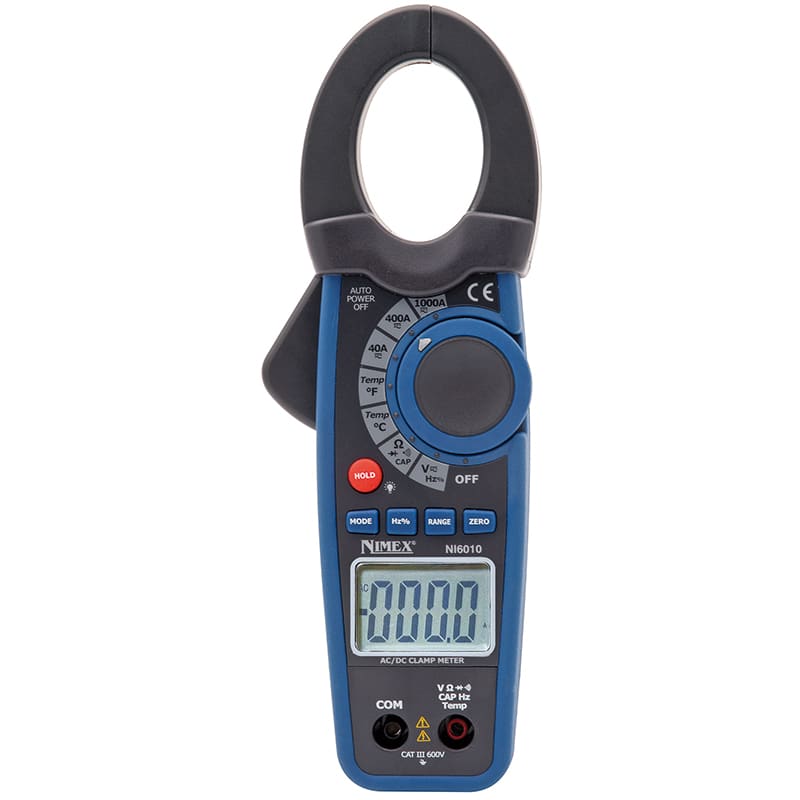 ELCART DISTRIBUTION - PINZA AMP.AUTORANGE DIGIT.NI6010