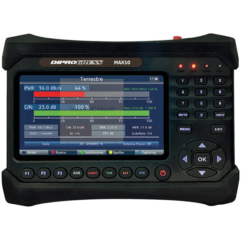 ELCART DISTRIBUTION - MISURATORE DI SEGNALE COMBO 10BIT