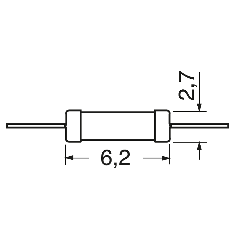 ELCART DISTRIBUTION - INDUTTORE FISSO      0,22UH
