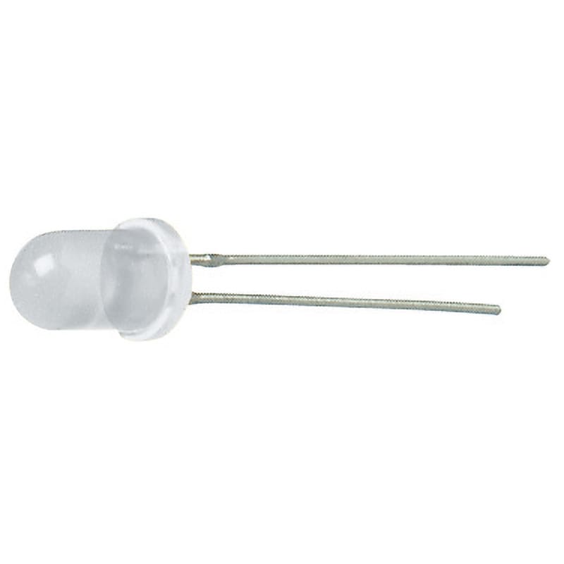 ELCART DISTRIBUTION - LED INTERM.D.5MM ROSSO-TRANSPAREN