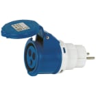 ELCART DISTRIBUTION - ADATTATORE SPINA SCHUKO/PRESA CEE