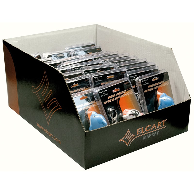 ELCART DISTRIBUTION - ESPOSITORE PORTACHIAVI LED