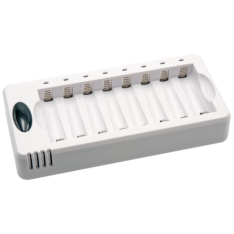 ELCART DISTRIBUTION - CARICABATT.X 8 AA/AAA SMART USB