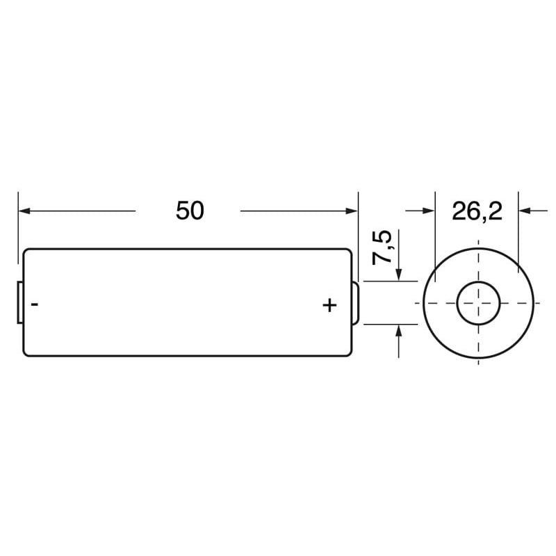DURACELL - PILA PROCELL MN1400PCST 1/2TORCIA