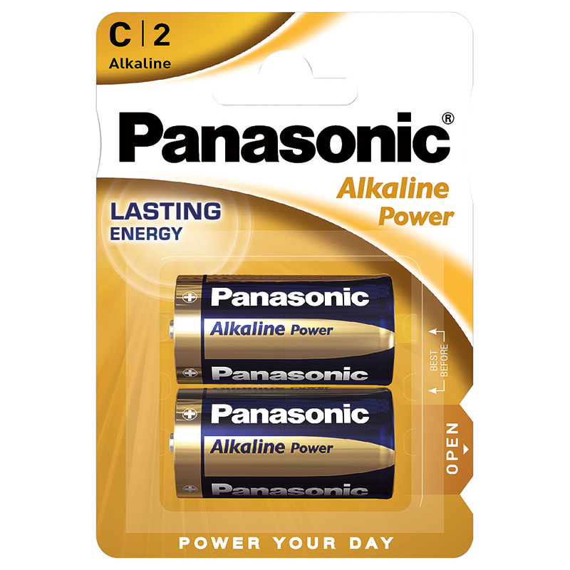 ELCART DISTRIBUTION - PILA C ALKAL.POWER PANASONIC BL.2