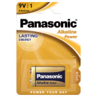 ELCART DISTRIBUTION - PILA 9V ALK. POWER PANASONIC BL.1