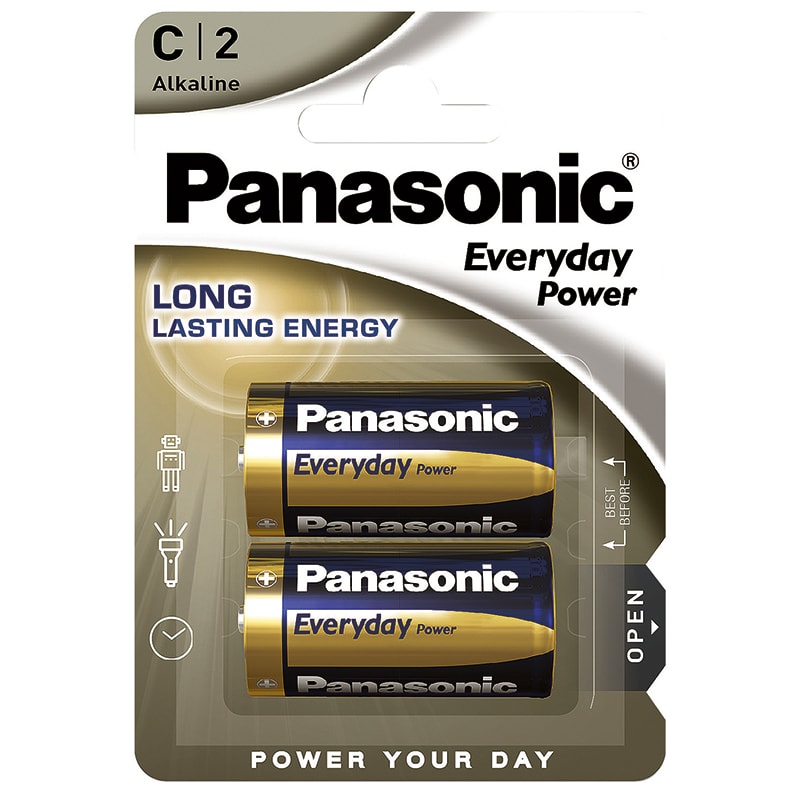 ELCART DISTRIBUTION - PILA C EVER.DAY PW PANASONIC BL.2
