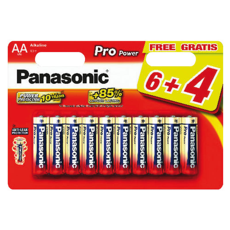 ELCART DISTRIBUTION - PILA AA PROPOWER PANASONIC BL.6+4