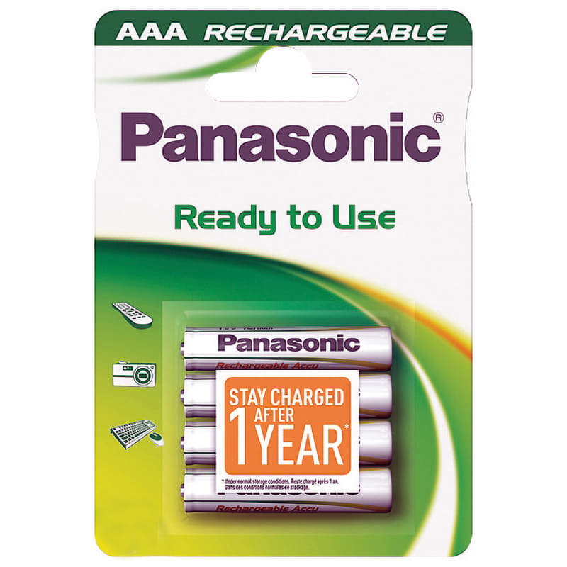 ELCART DISTRIBUTION - BATT.RIC.PRONTA AAA PANASONIC BL4