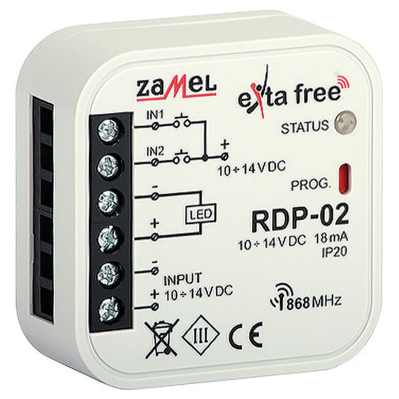 ELCART DISTRIBUTION - DIMMER LED 2CH RADIOEFILO 10/14VL