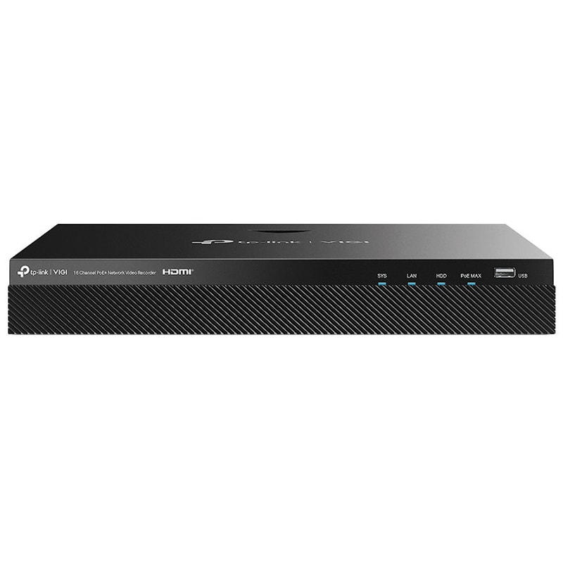TP-LINK - VIGI NVR2016H-16MP NVR 16PPOE+