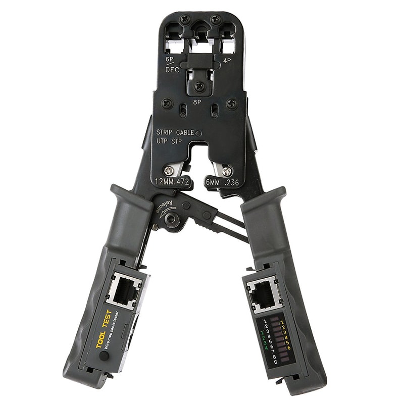 ELCART DISTRIBUTION - PINZA A CRIMP.X SPINE TEL 4-6-8P