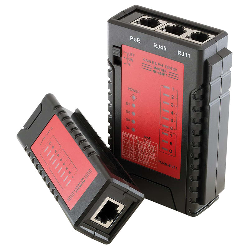 ELCART DISTRIBUTION - TESTER CAVI TELEF./NETWORK/POE