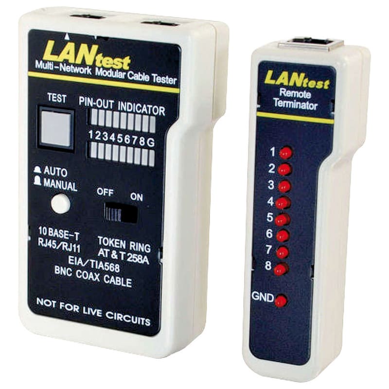 ELCART DISTRIBUTION - TESTER PER CAVI MODULARI/NETWORK