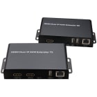ELCART DISTRIBUTION - RIPETITORE 200M KVM HDMI+USB CAT6