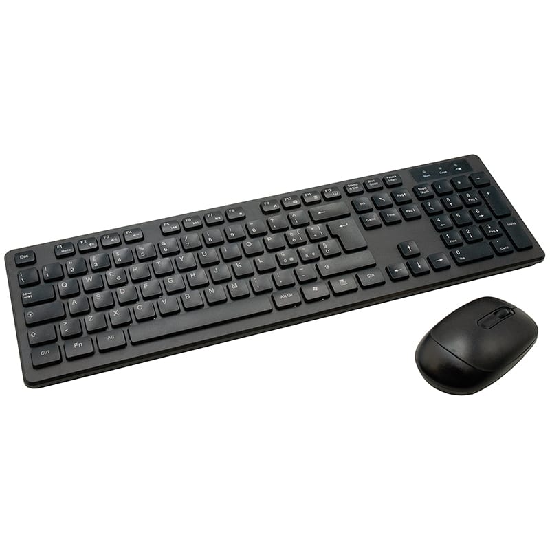 ELCART DISTRIBUTION - TASTIERA ITA SENZA FILI CON MOUSE