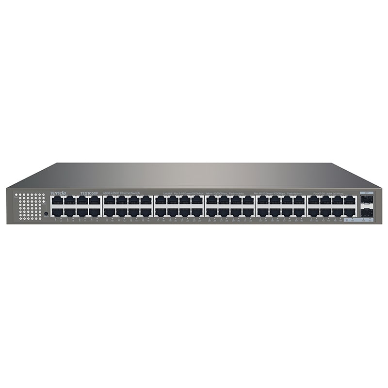 TENDA - SWITCH GIGABIT 48P+2SFP TEG1050F TENDA