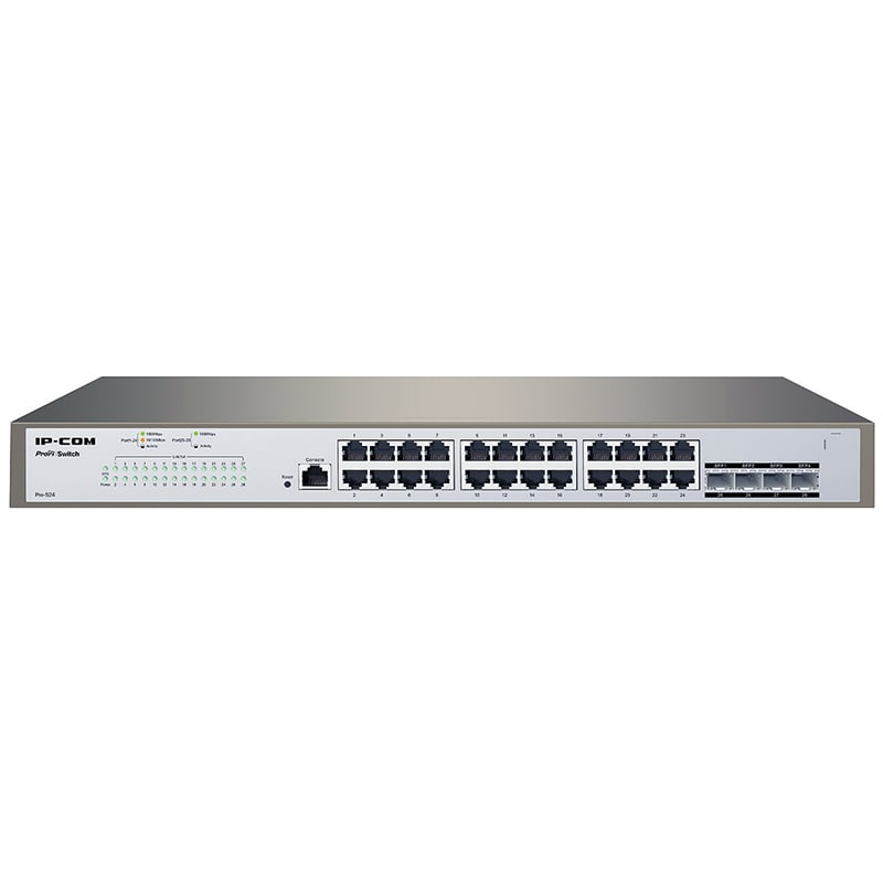 TENDA - SWITCH MANAGED L2 24P + 4SFP IP-COM