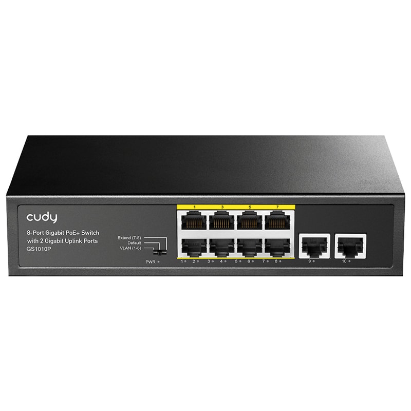 CUDY - SWITCH GIGABIT POE 8P 120W