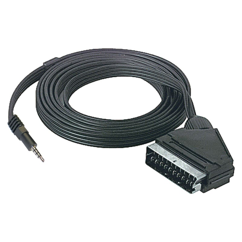 ELCART DISTRIBUTION - CAVO 2MT SCART /SPINA 3,5 STEREO