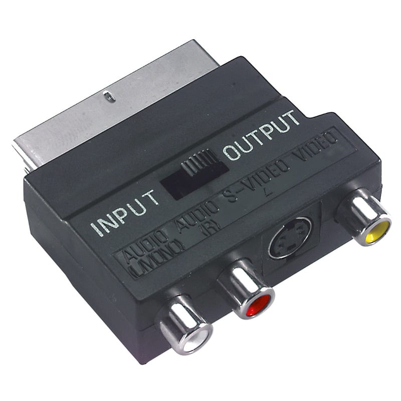 ELCART DISTRIBUTION - ADATTATORE SCART AUDIO/VIDEO