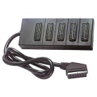 ELCART DISTRIBUTION - PRESA MULTIPLA SCART X 5 (1 MT)