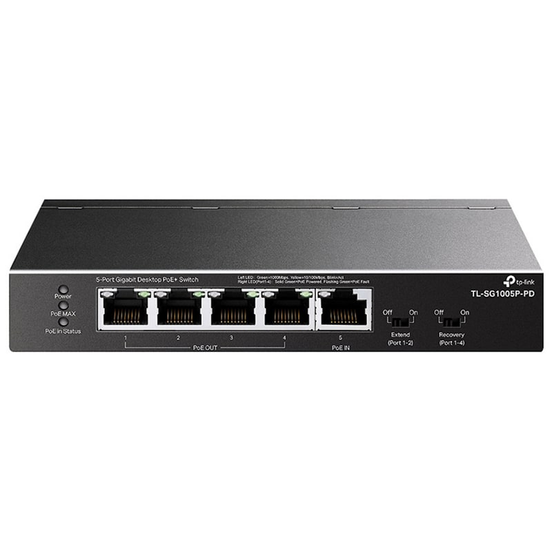 TP-LINK - TL-SG1005P-PD SWITCH 5 PORTE POE