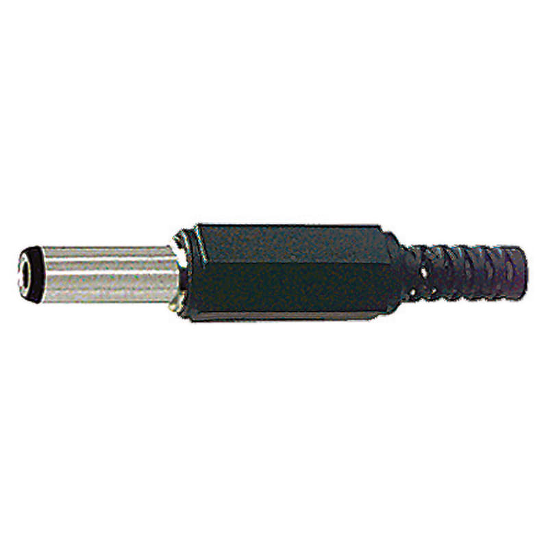 ELCART DISTRIBUTION - PRESA DC MIN.(5,5X2,1) NERO+GUIDA