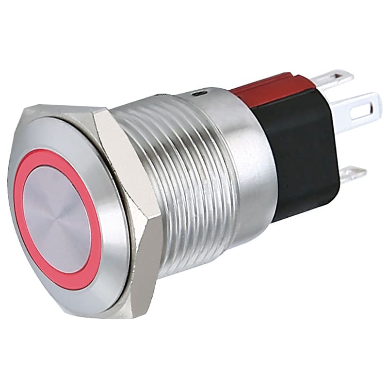 ELCART DISTRIBUTION - INTERRUTTORE ANTIV.IP65 24V ROSSO
