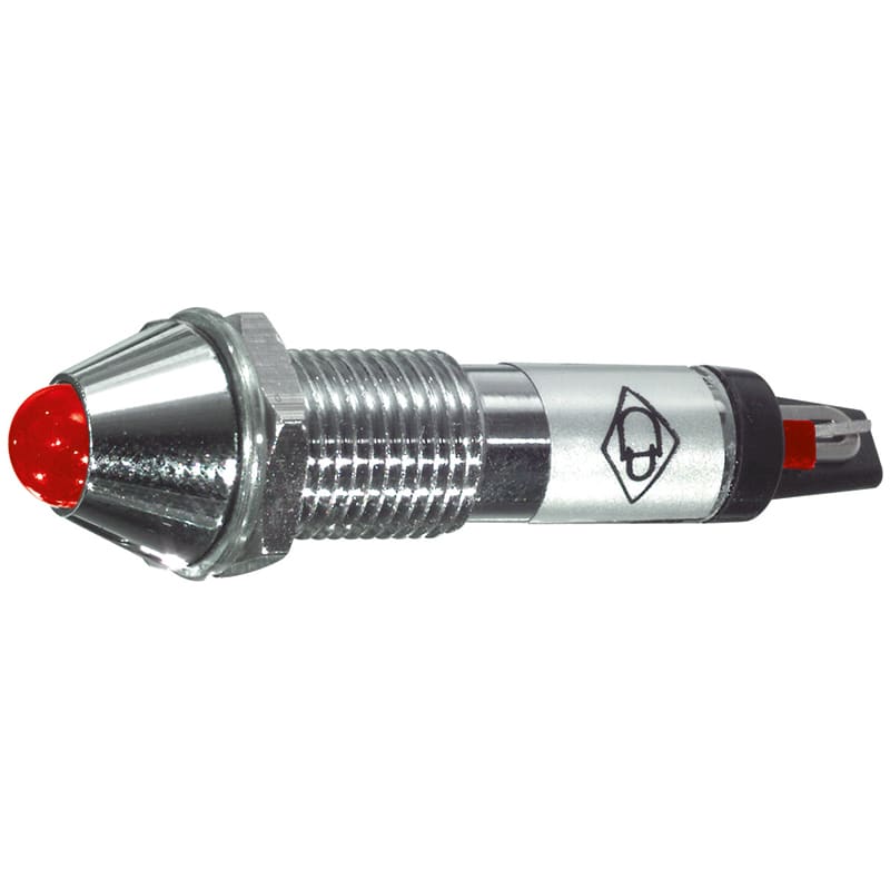 ELCART DISTRIBUTION - SEGNALAT. NEON CONICO ROSSO 220 V