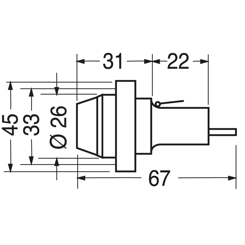 ELCART DISTRIBUTION - PORTAFUSIBILE PANN. 10X38  FUSE