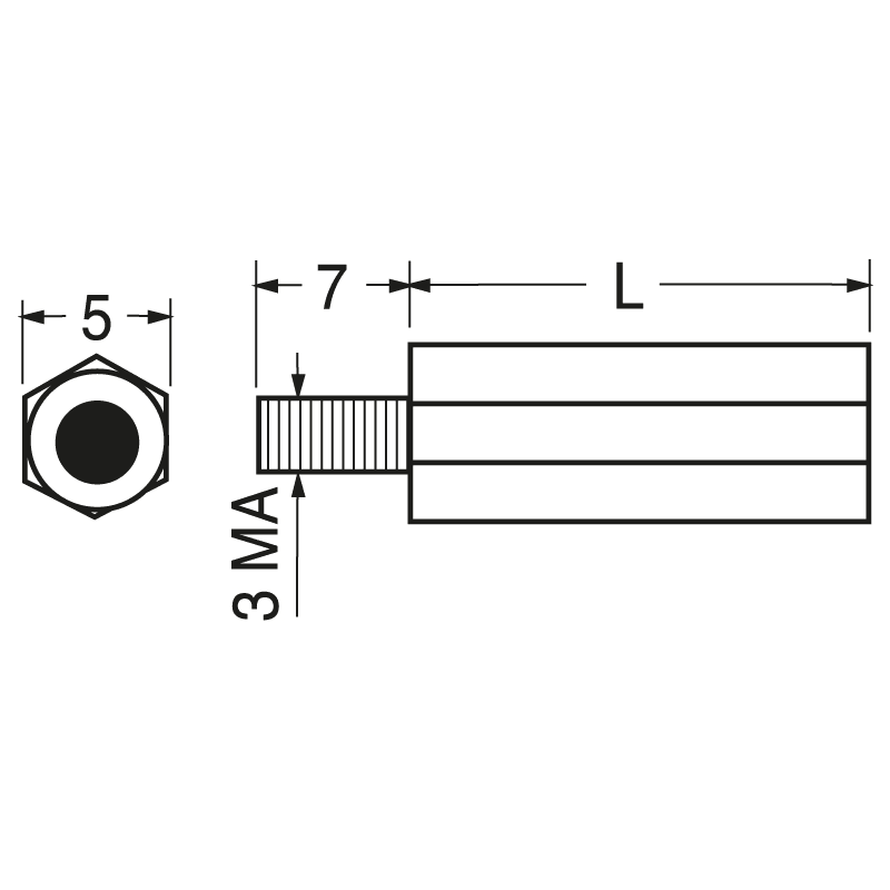 ELCART DISTRIBUTION - DISTANZ. ESA. L. 7 L. VITE 7 CH.5
