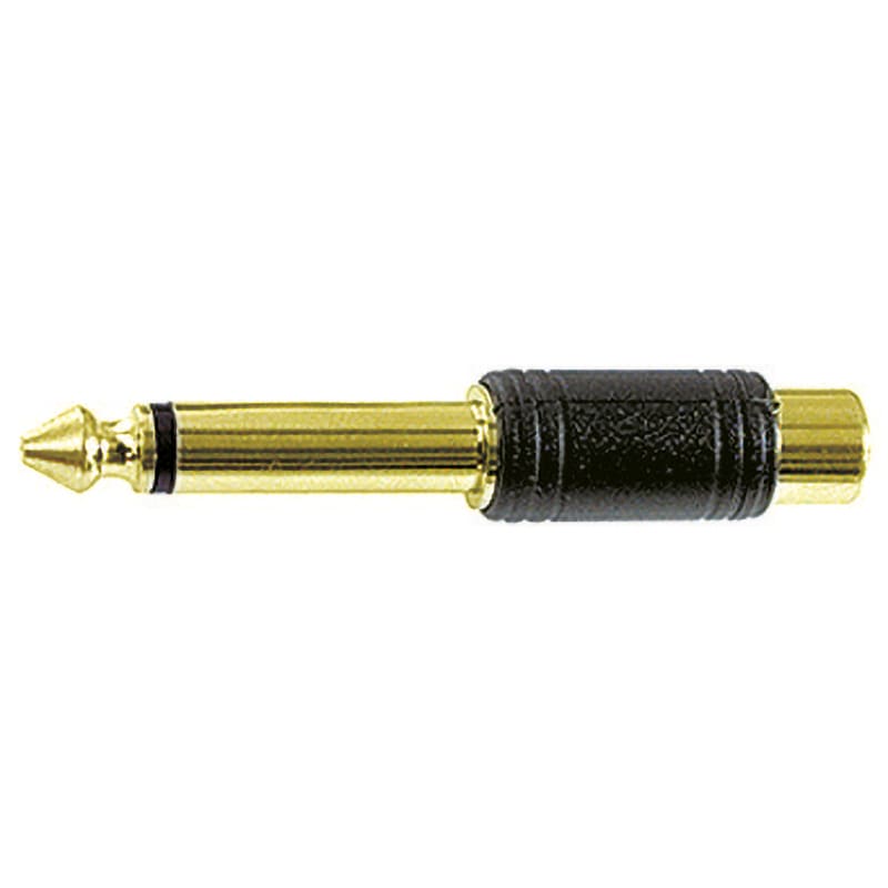ELCART DISTRIBUTION - ADATT. SP.6,3 MONO-PRESA RCA DOR.
