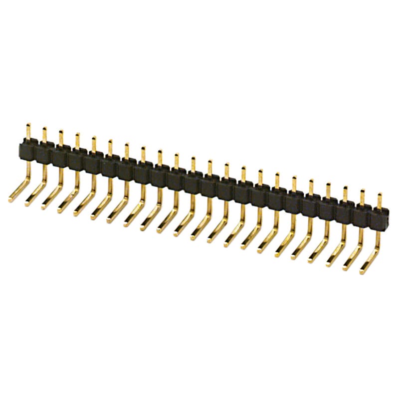 ELCART DISTRIBUTION - STRIP-LINE ANGOL.P.2,54  40 POLI