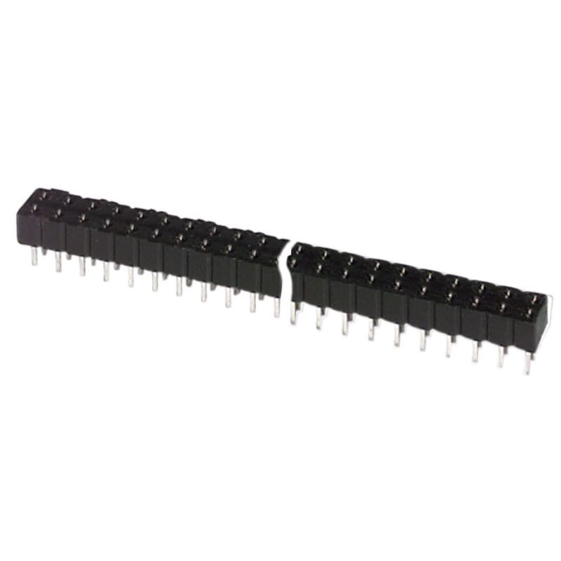 ELCART DISTRIBUTION - CONN. FEMMINA 40+40 POLI 2.54MM