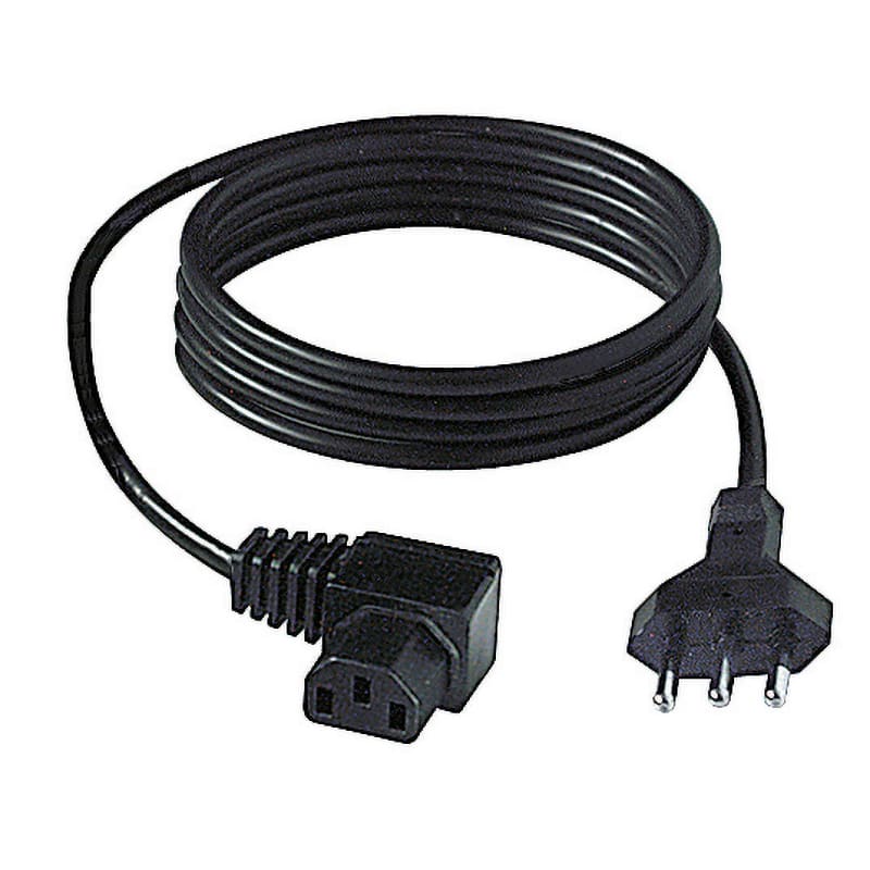 ELCART DISTRIBUTION - CAVO ALIM. ITA/C13 90^DX 3X0,75 2