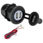 ELCART DISTRIBUTION - PRESA USB 5V 2,1A PANNELLO 12/24V