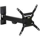 ELCART DISTRIBUTION - SUPPORTO MURALE TV 2 SNODI NERO
