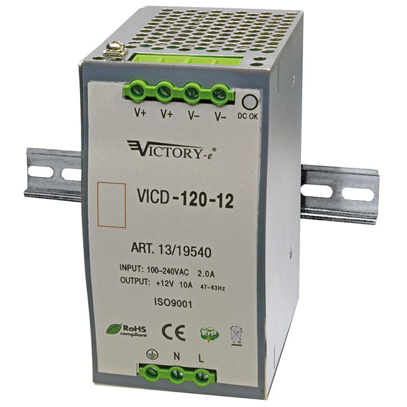 ELCART DISTRIBUTION - ALIM. SWITCH. DIN 120W 24V 1 OUT