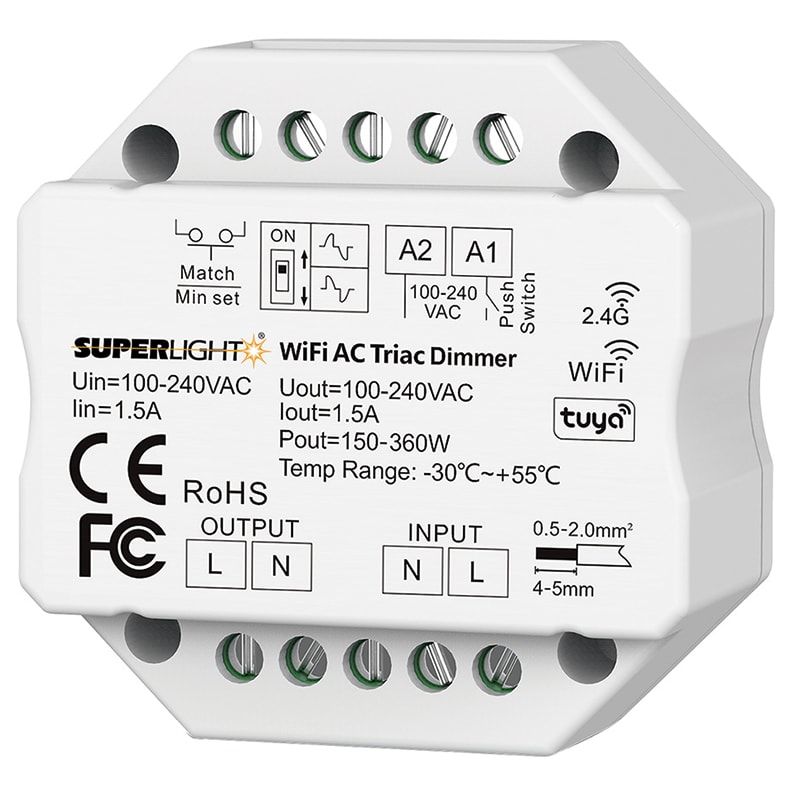 ELCART DISTRIBUTION - DIMMER STRISCIA 220V 1X1,5A