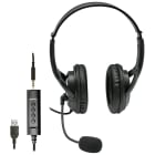 ELCART DISTRIBUTION - CUFFIA USB CON MIC. NOISE CANCELL