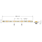 ELCART DISTRIBUTION - STRISCIA LED 8W/M BN 12V IP20