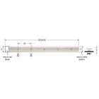 ELCART DISTRIBUTION - STRI.LED 9,6W/M BF 24V IP67 CRI90