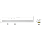 ELCART DISTRIBUTION - NEON LED 14W/M BN 24V IP67 CRI90