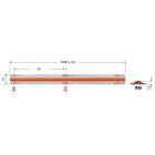 ELCART DISTRIBUTION - STR.LED COB BLU 12W/M 24V IP20