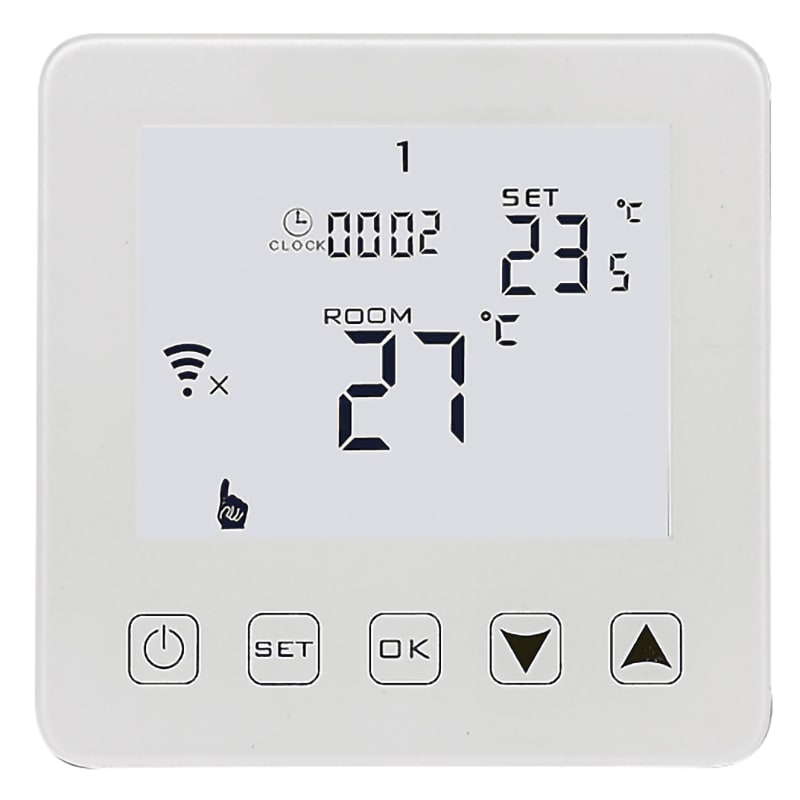 ELCART DISTRIBUTION - CRONOTERMOSTATO WIFI TOUCH TUYA