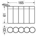 ELCART DISTRIBUTION - PACCO BATT.NI-CD 6 V 4000MA